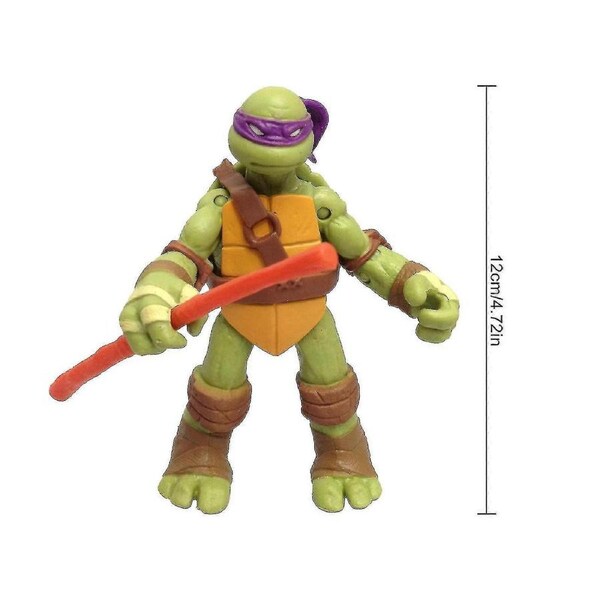 4 Pack Teenage Mutant Ninja Turtles Action Figure Toys Kids Birthday Gifts Christmas Gifts And More