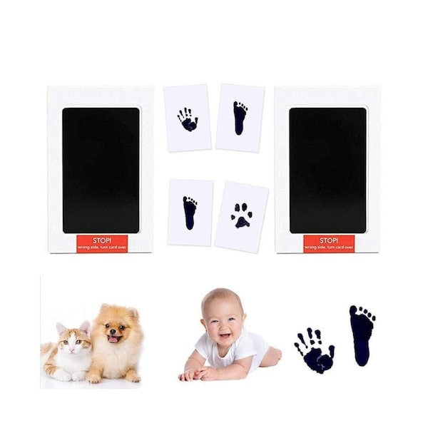 foot or hand print set, footprint ink pad, hand print, Hand and Footprint Disposable Printing Oil