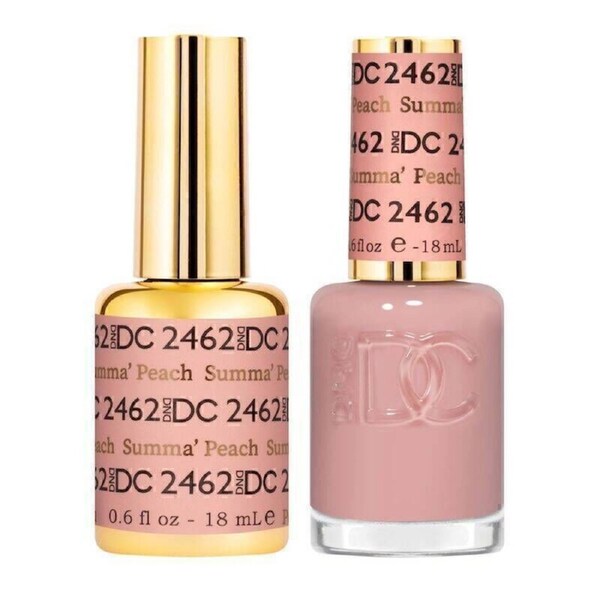 DND 2462 Summa Peach - DC Sheer Collection Nail Gel Polish 18ml