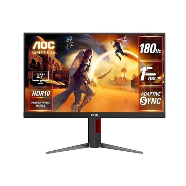 AOC 27G4 27-inch FHD 180Hz 1920×1080 1ms Fast IPS Gaming Monitor
