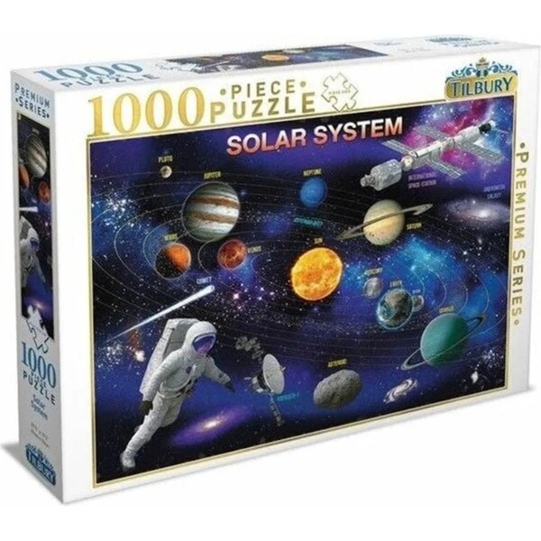 Tilbury Jigsaw Solar System Puzzle 1000 Piece