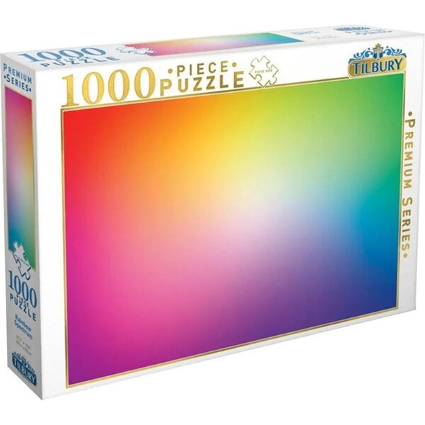 Tilbury Jigsaw Rainbow Spectrum Puzzle 1000 Piece
