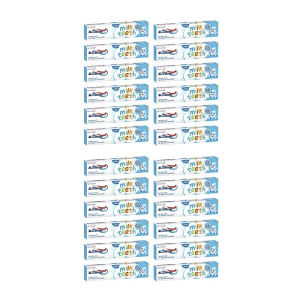 24x Macleans Milk Teeth Toothpaste 0-3 years 63g