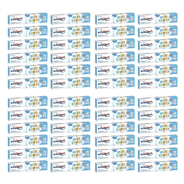 48x Macleans Milk Teeth Toothpaste 0-3 years 63g