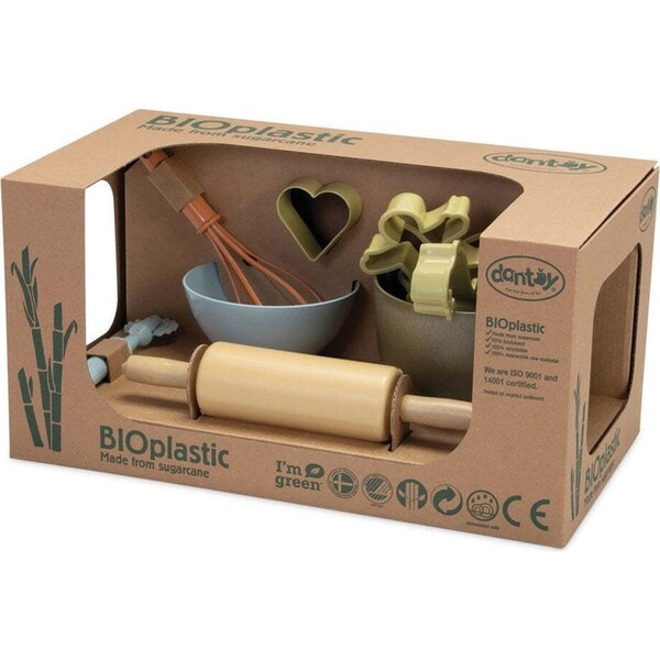 15pc Dantoy BIOplastic Baking Kitchen Pretend Play Kids/Children Toy Set 2+