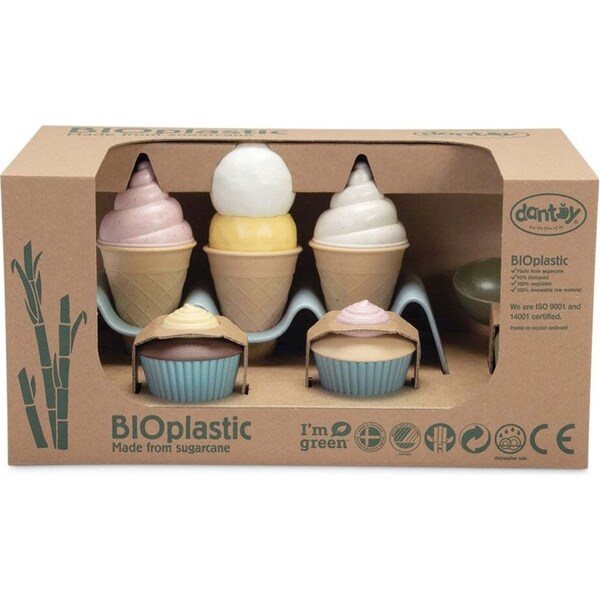 11pc Dantoy BIOplastic Ice Cream Shop Pretend Play Kids/Children Toy Set 2+