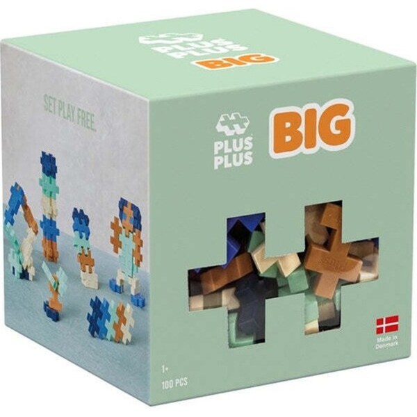 100pc Plus Plus Big Breeze Kids/Children 3D Puzzle Blocks Building Toy 12m+