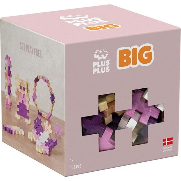 100pc Plus Plus BIG Bloom Kids/Children 3D Puzzle Blocks Building Toy 12m+