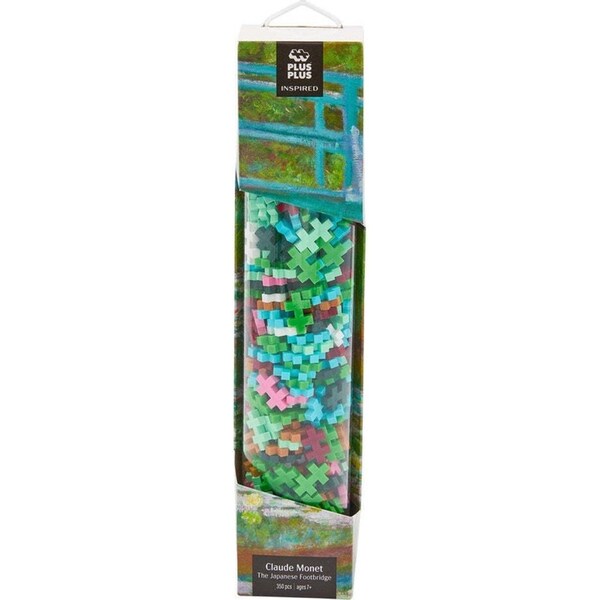 350pc Plus Plus Inspired 6x28cm Claude Monet Kids/Children 3D Puzzle Toy 7+