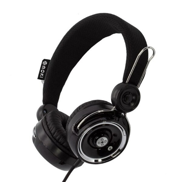 Moki Life Drops 3.5 Jack Headphones (Black)