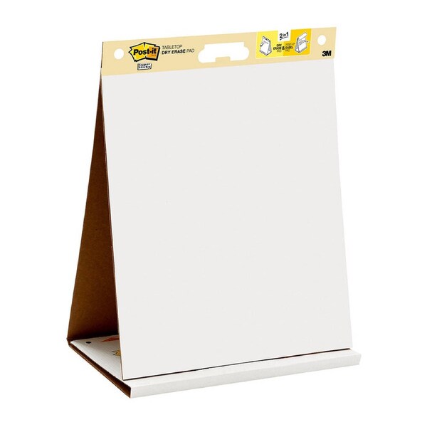 Post-it 2-in-1 Dry Erase Easel Pad (White)