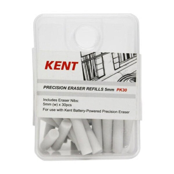 Kent Precision Eraser Refill 5mm (Pack of 30)