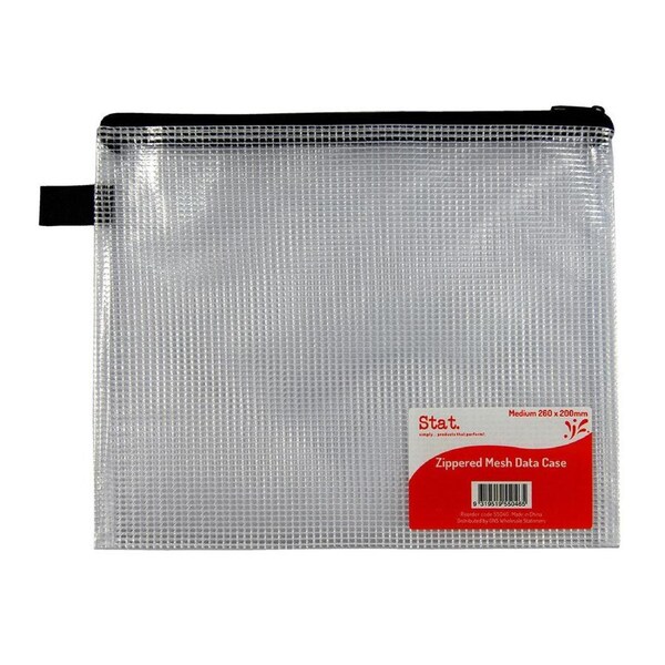 Stat Medium Zippered Mesh Data Handy Case (260x200mm)