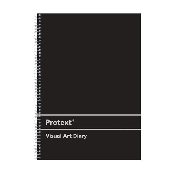 Protext A4 Visual Art Diary 120pg (Black)