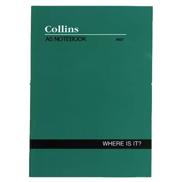 Collins Where is it? Notebook 120 Pages (A5)