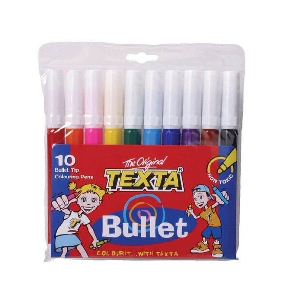 Texta Project Bullet Tip Marker (10pk)