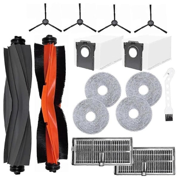 For L10s Pro Ultra Heat / X30 Ultra / X30 / X30 Pro Ultra Vacuum Cleaner Main Side Brush Filter Mops