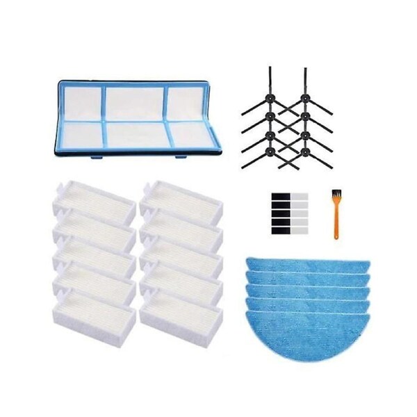 Compatible With Ilife V3 V3s V3s Pro V5s V5s Pro Primary-filters, Side Brushes, Robotic Mop Accessories Vacuum Accessory