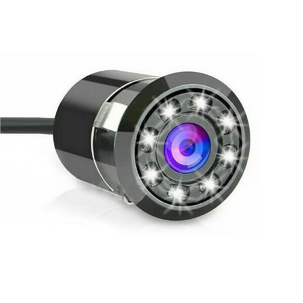 8 LED HD Camera Night Vision Cam Waterproof Car Rear View Reverse Parking