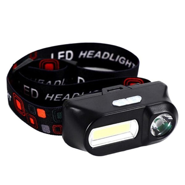 Super Bright Waterproof Head Torch Headlight LED USB Rechargeable Headlamp Fish