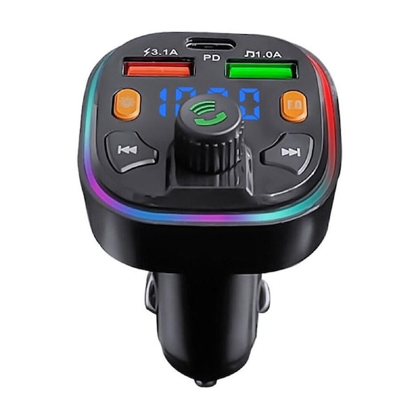 Wireless Bluetooth Car FM Transmitter Handsfree Kit MP3 Player Adapter Charger