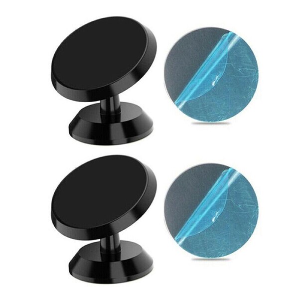 Universal Magnetic Magnet Dashboard Mobile Phone Holder Dash Car Mount Stand - 2x