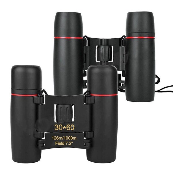 Day Night Vision Binoculars 30 x 60 Zoom Outdoor Travel Hunting Folding Telescope
