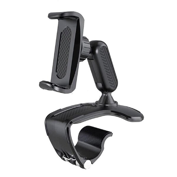 Car Smart Phone Holder 360 Degree Universal Clamp Dashboard Mobile Mount Stand Cradle