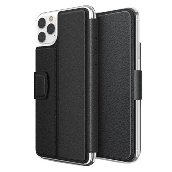 X-Doria Folio Air Wallet Flip Protective Case (Suits iPhone 11 Pro Max) - Black