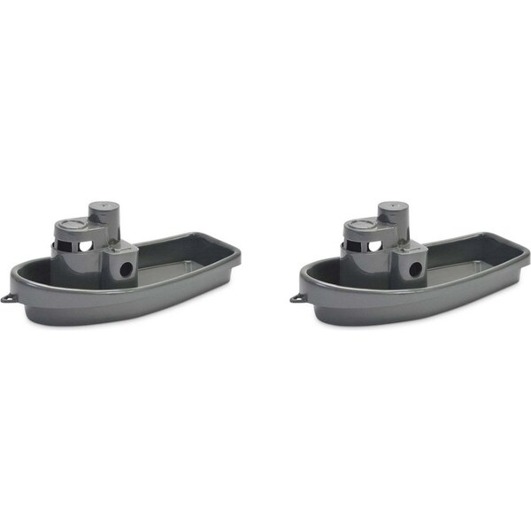 2x Dantoy Green Bean Boat Kids/Children Outdoor Float Fun Play Toys 33cm 2+