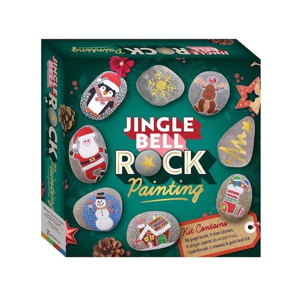 Jingle Bell Rock Painting Kit - Create Your Own Beautiful Christmas Ornaments
