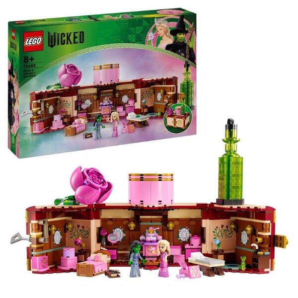 LEGO Wicked Glinda and Elphaba's Dormitory (75683)