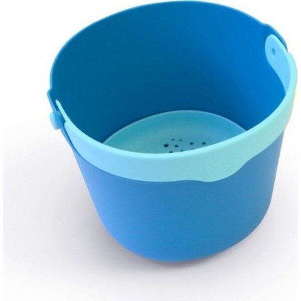 Quut Bucki Bucket Storage Ocean Blue Kids/Children Outdoor Fun Play Toy 0m+