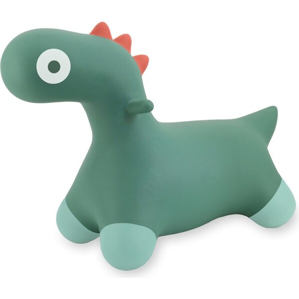 Quut Hoppi Bouncing Dino Kids/Children Ride-On Toy 43x29cm Garden Green 2y+