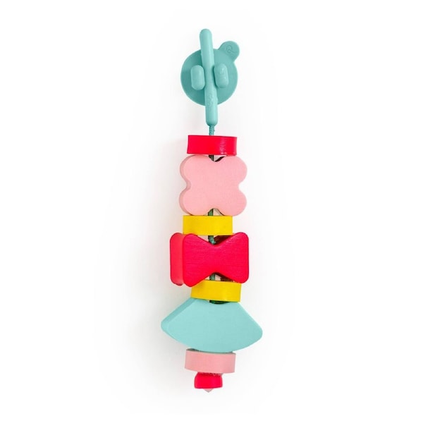 Quut Beedi Shapes Kids/Children Coloured Lacing Beads Educational Toy10m+