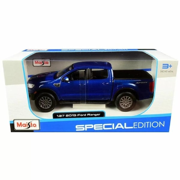 Maisto Special Edition 2019 Ford Ranger 4-Door Cab 1:27 Scale Model Car