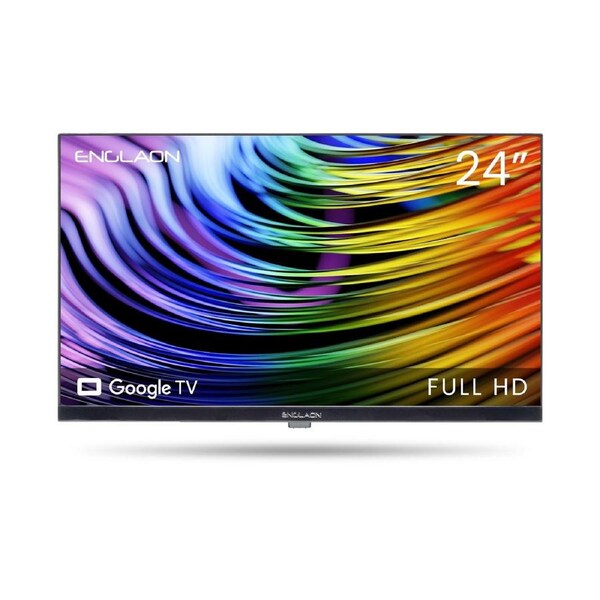 ENGLAON 24’’ Full HD 12V Smart TV With Chromecast, Bluetooth & Google TV