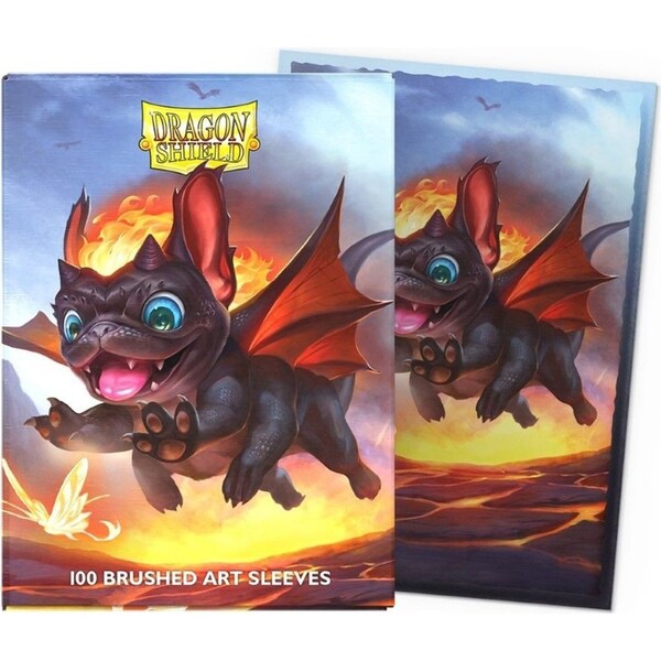 Dragon Shield Spirit Animal Dragons The Wufdragon Brushed Art Sleeves 100 Pack