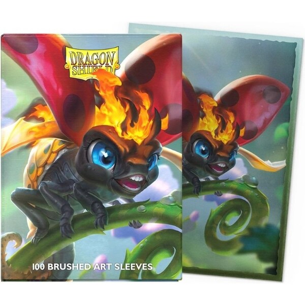 Dragon Shield Spirit Animal Dragons The Burnbug Brushed Art Sleeves 100 Pack