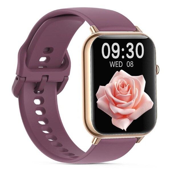 Bluetooth Smart Watch 2.1" Touch Screen Call Heart Rate Blood Pressure BT 5.0 - Purple