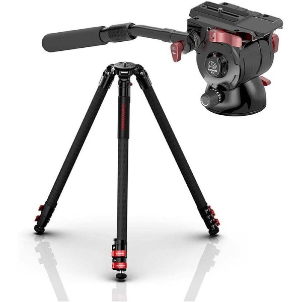 iFootage Gazelle TC9 FastBowl Carbon Fibre Camera Tripod Stand & K7 Fluid Head IF-401000076
