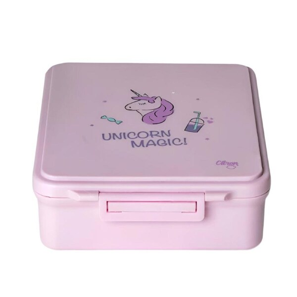 Grand Lunch Box - 4 Compartments - Stormy Unicorn