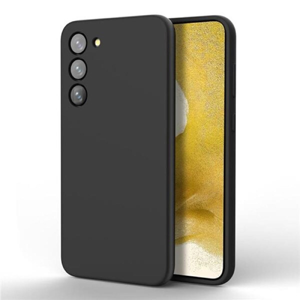 ZUSLAB Galaxy S24 FE 5G Case Nano Silicone Shockproof Gel Rubber Bumper Protective Cover for Samsung (2024) - Black