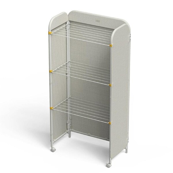 Joseph Joseph Eclipse 3 Tier Clothes Airer w/ Screen 150cm - Ercu Foldable Indoor