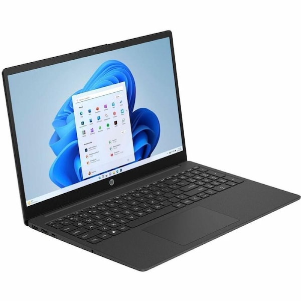 HP 15-fd0000 15-fd0244TU 15.6" Notebook - Full HD - Intel Core i7 13th Gen i7-1355U - 16 GB - 512 GB SSD - Jet Black - Intel Chip - 1920 x 1080 - 11