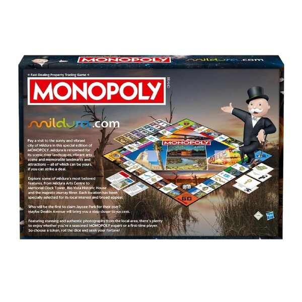 Monopoly Mildura Edition Board Game