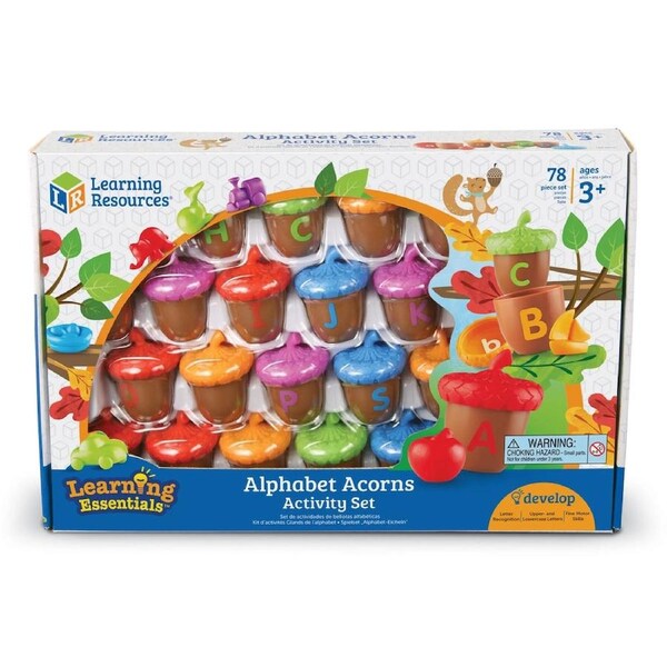 Learning Resources Alphabet Acorns Activity Set