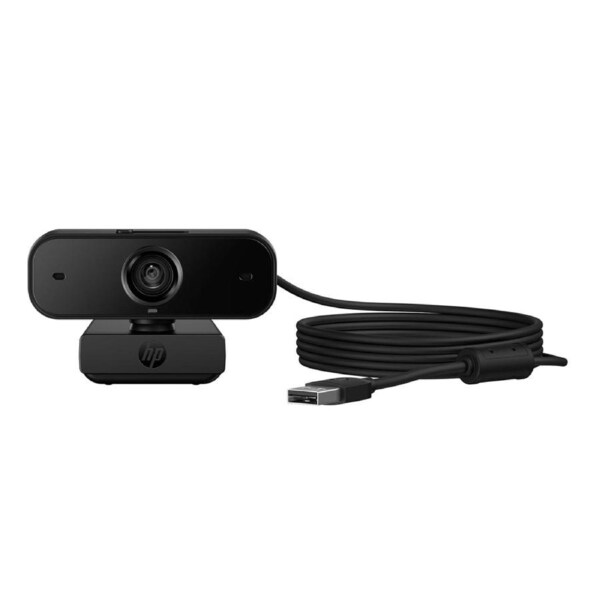 HP 430 Webcam - Full HD - 1920 x 1080 Video - Auto-focus - 85° Angle - Tripod Mount - Microphone - Chromebook - Plug & Play,