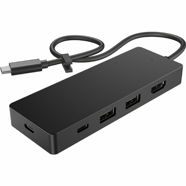 HP USB Type C Rugged Docking Station for Notebook/Monitor - Charging Capability - 90 W - Portable - 1 Displays Supported - 4K @ 60Hz - 3840 x 2160 -