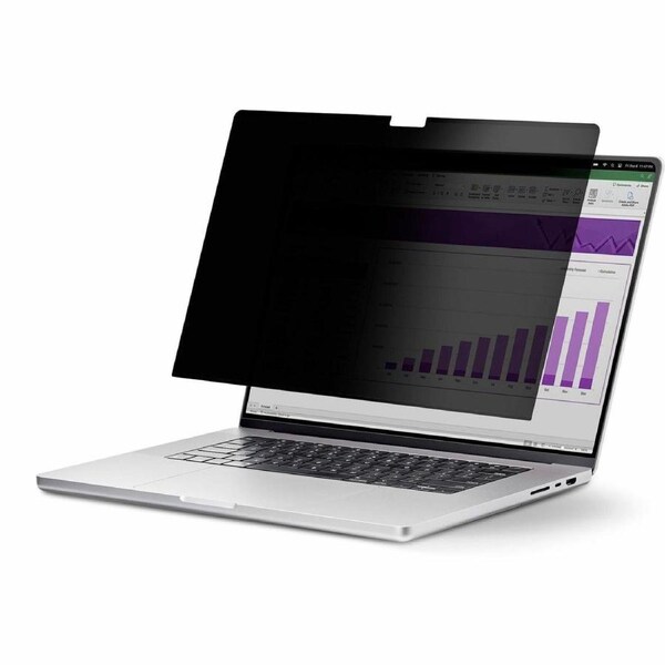 StarTech.com StarTech.com 15-inch MacBook Air 2023 Laptop Privacy Screen, Removable and Reversible Anti-Glare Blue Light Filter,